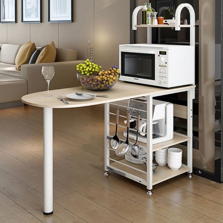 Kitchen bar online table with storage